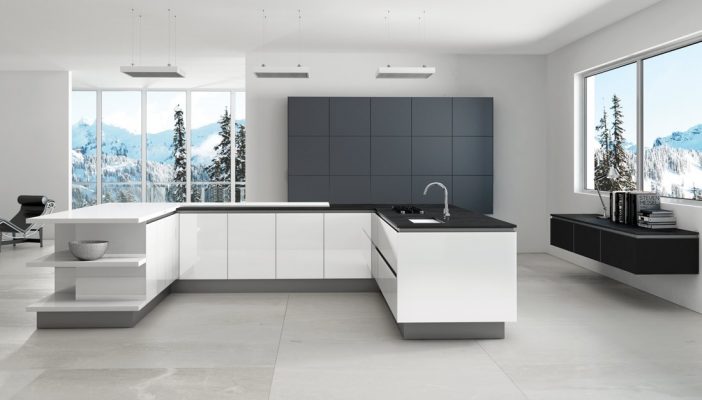 Modern-White-Glass-Doors-Kitchen-702x400  